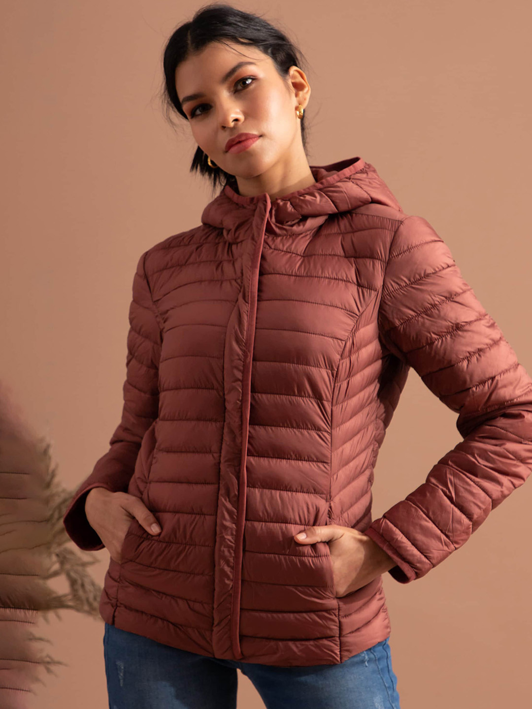B.Copenhagen Hooded Puffer Jacket