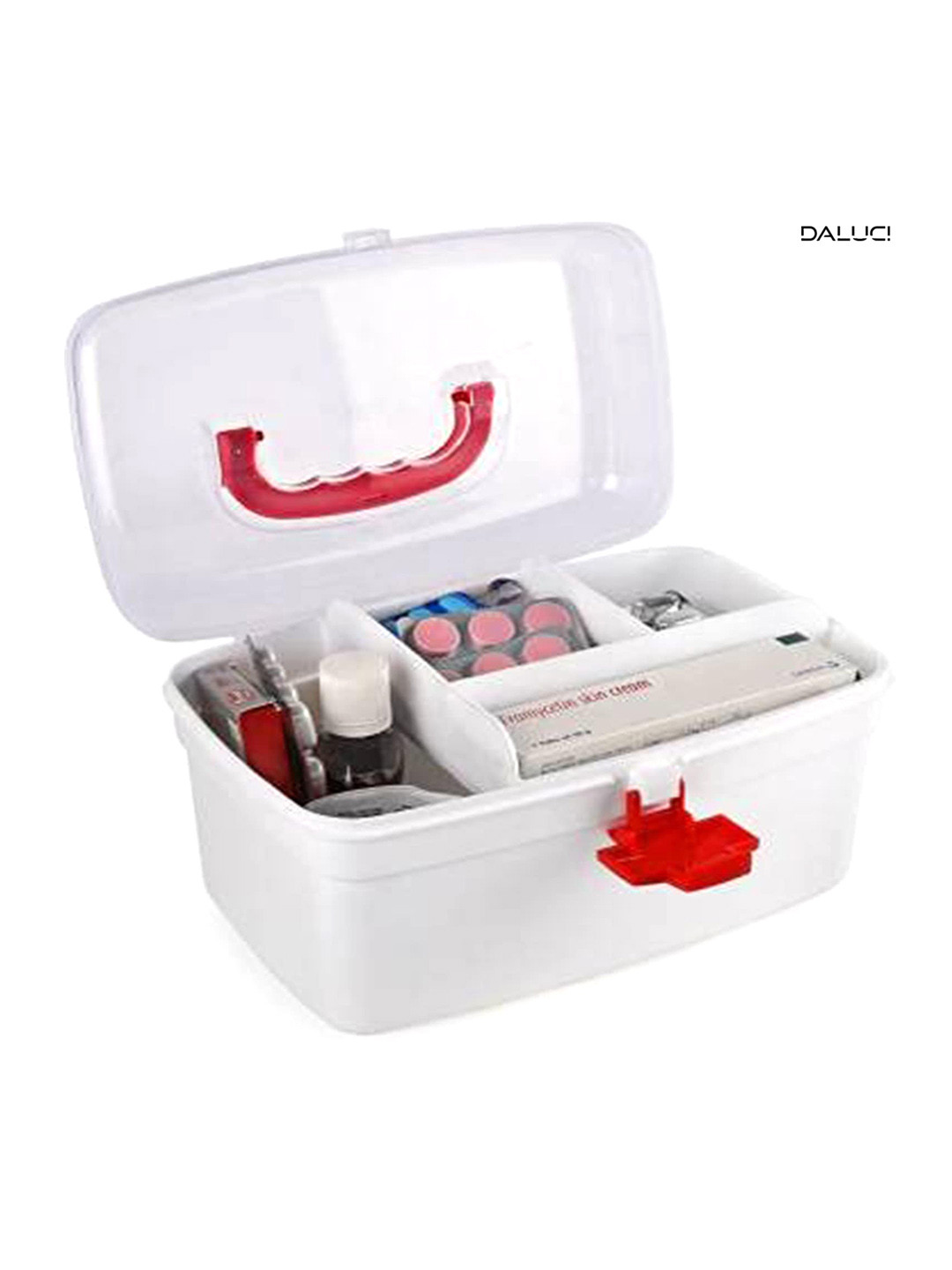 DALUCI White Storage Box With Handle