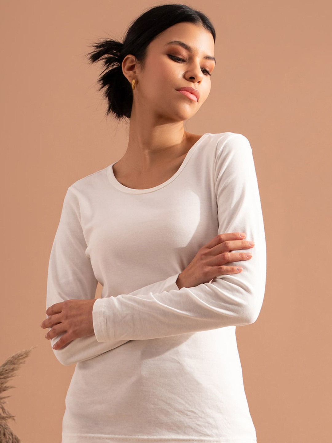 B Copenhagen Round Neck Pure Cotton T-shirt