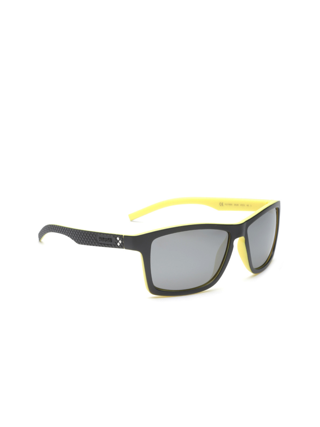 Polaroid Men Polarised Mirrored Rectangle Sunglasses 7009/S ZAU 57JB