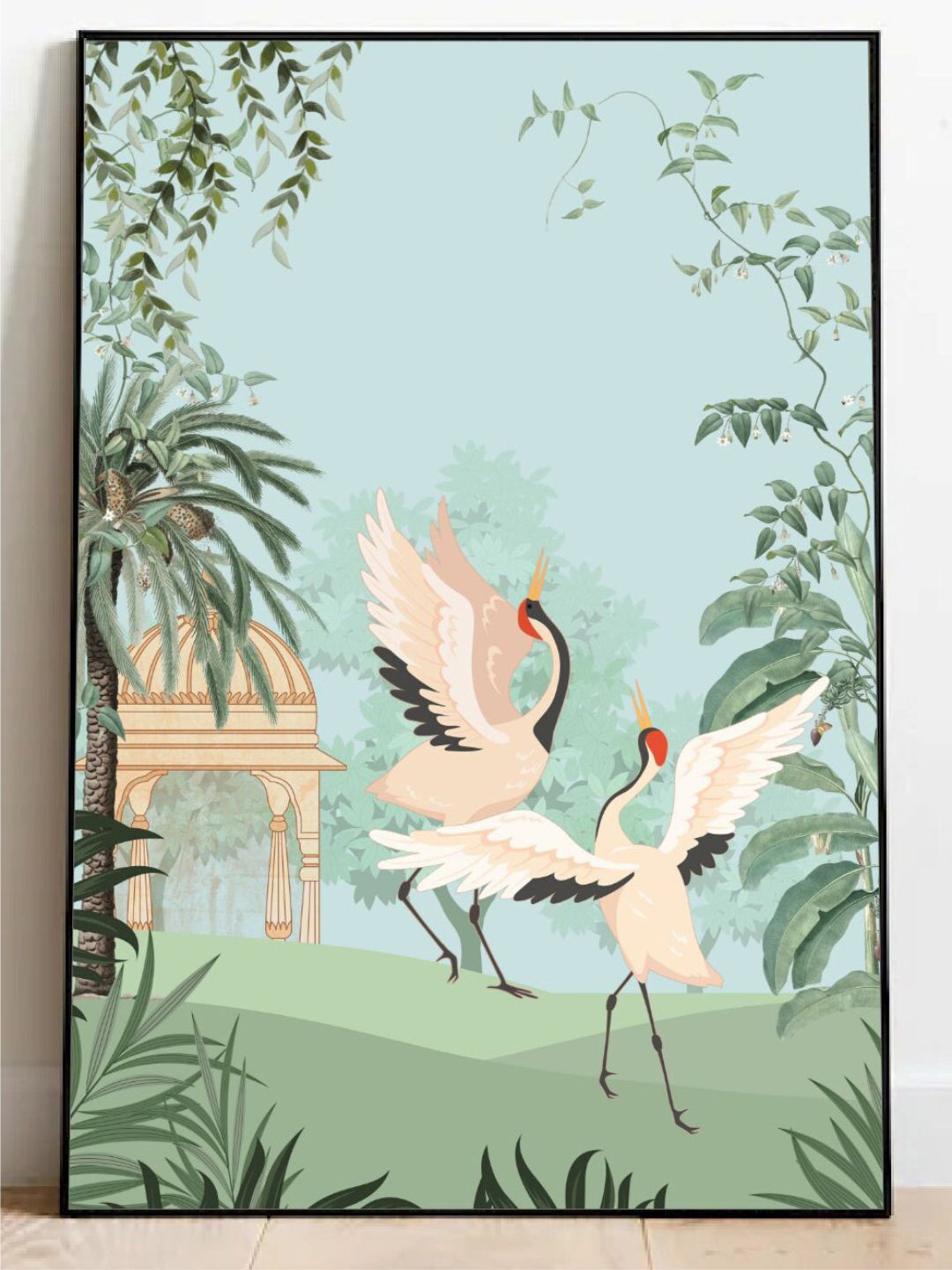 INDIAN CLASSIC ART Royal Folk Art Canvas Wall Rectangle Paintings Wall Art -20 x 30 In