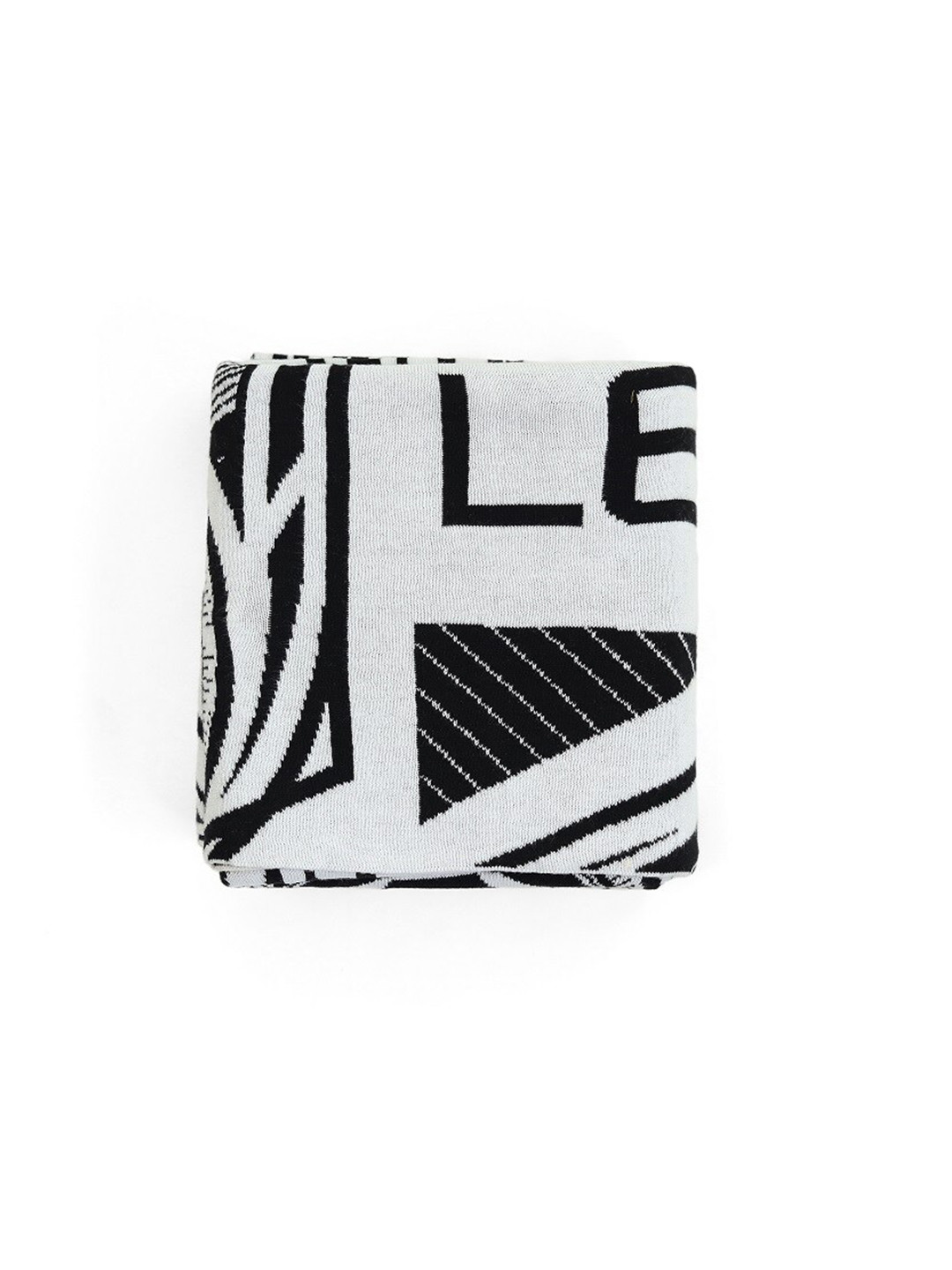 Pluchi Black & White Cartoon Characters Cotton AC Room 350 GSM Single Bed Blanket