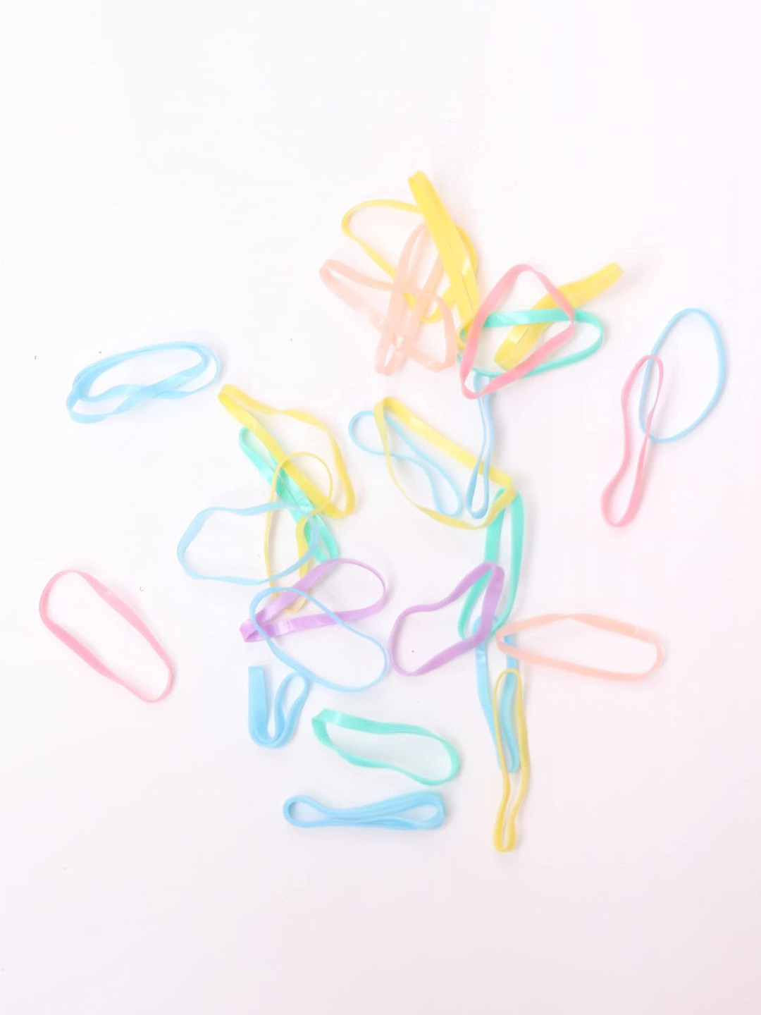 LYTIX Girls Set Of 1 Box Elastic Hair Ties Small Rubber Bands Hair Ties 200 pcs