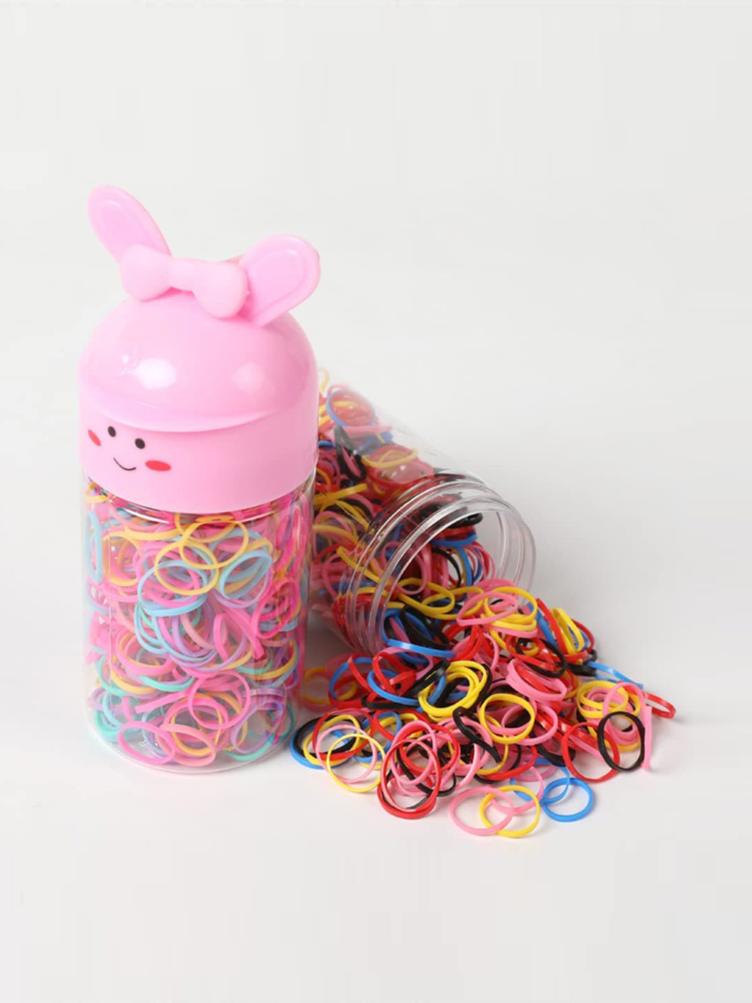 LYTIX Girls Pack Of 300 Assorted Durable Ponytail Holder