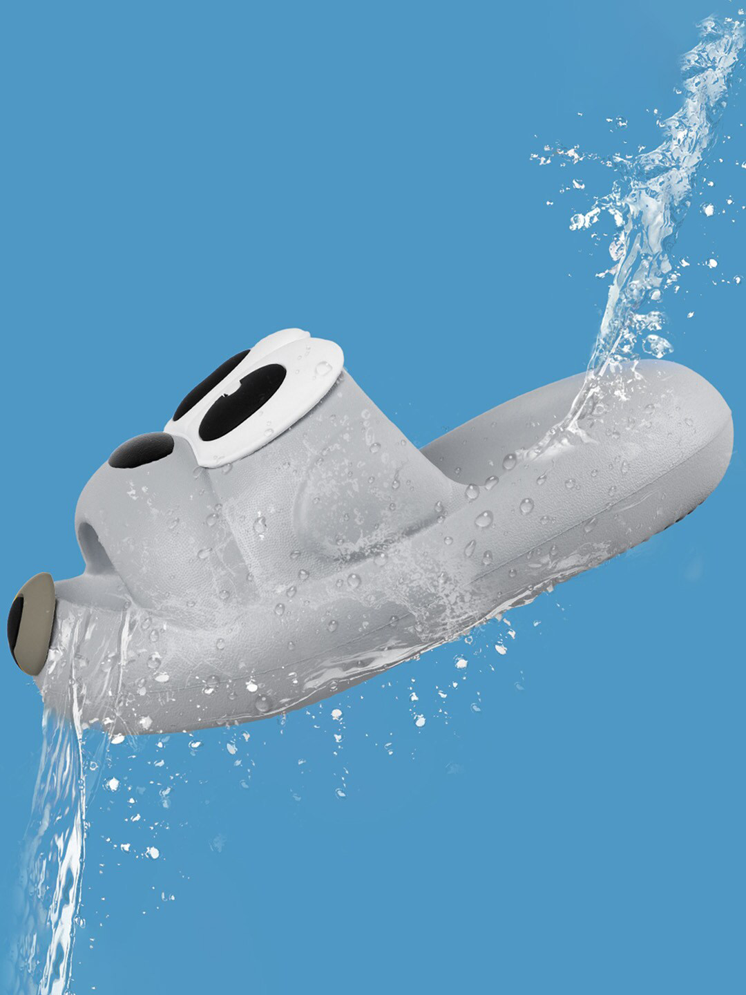 Baby Moo Kids Dog Applique Waterproof Soft Anti-Skid Sliders