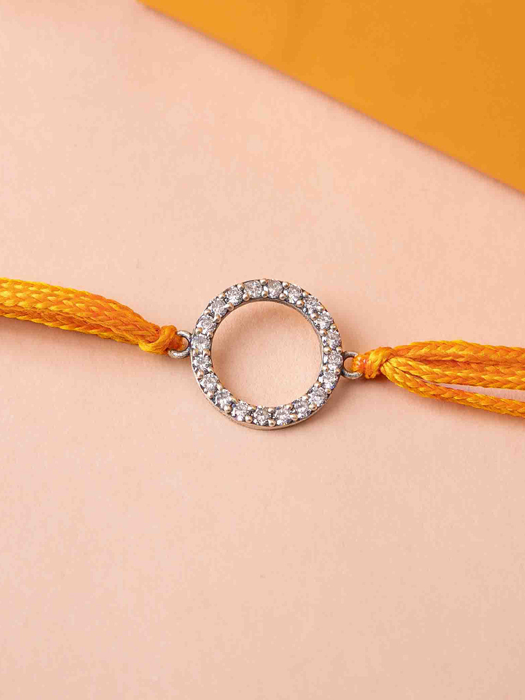 Shyle 925 Sterling Silver Fine Infinity Band Rakhi
