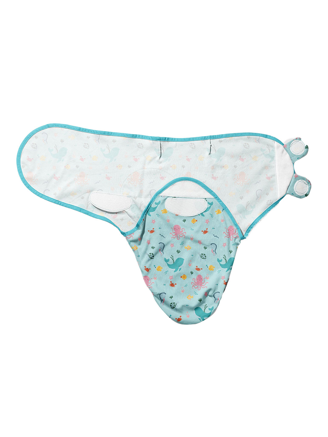 haus & kinder Kids Printed Comfortable Easy Wrap Pure Cotton Baby Sleeping Bag