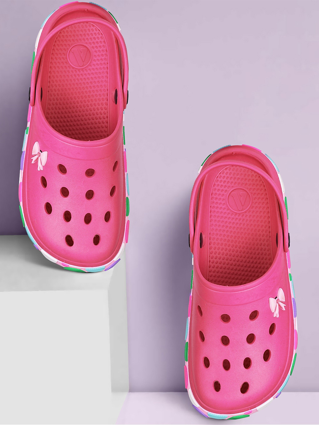 Aqualite Women Printed Featherweight Clogs