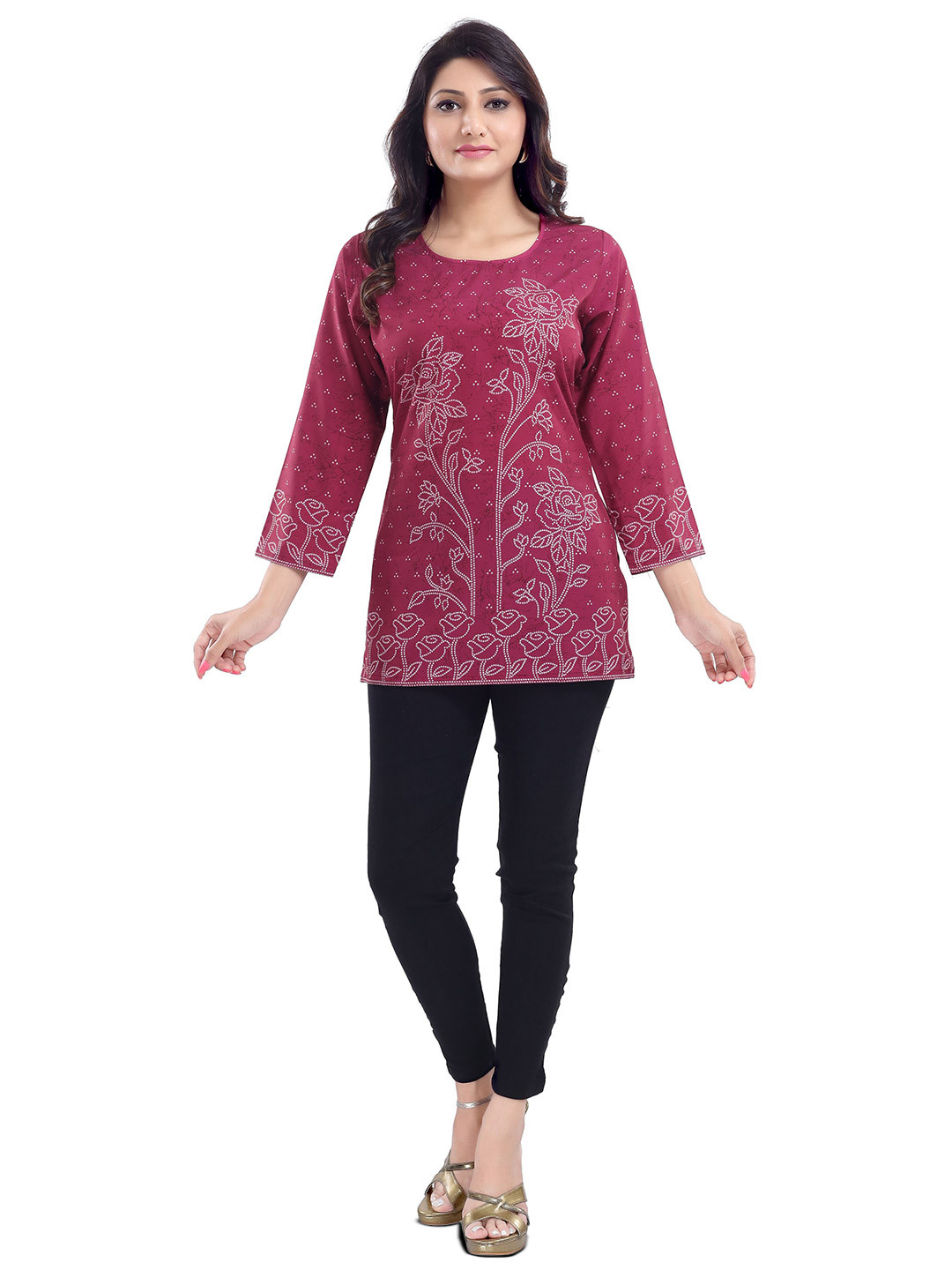 keshubaba Ethnic Motifs Printed Kurti