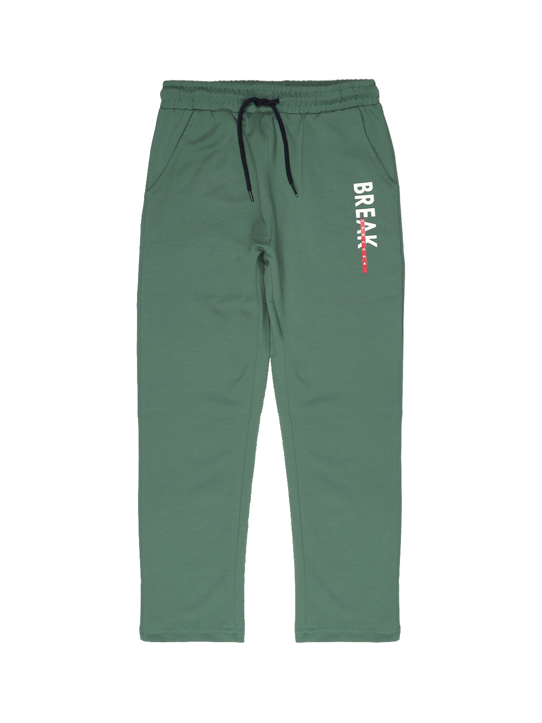 Provogue Boys Mid Rise Cotton Track Pants