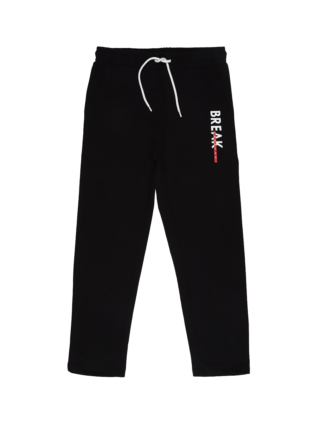 Provogue Boys Mid Rise Cotton Track Pants