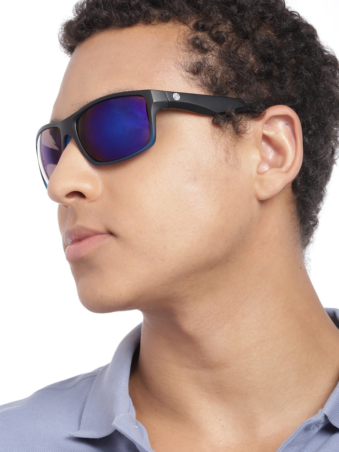 Carlton London Men Sports Sunglasses with UV Protected Lens - CLSM190
