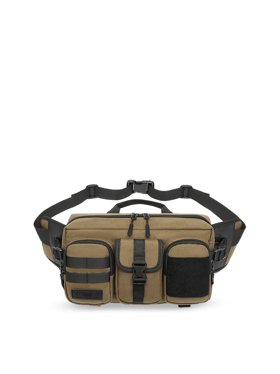 OZUKO XPLORE Range Green One Size Soft Waist Bag