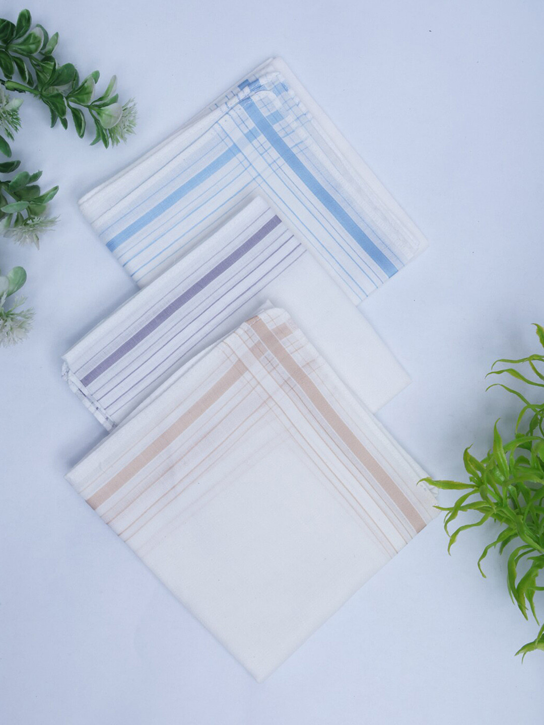 Dollar Socks Men Pack Of 10 Cotton Handkerchiefs