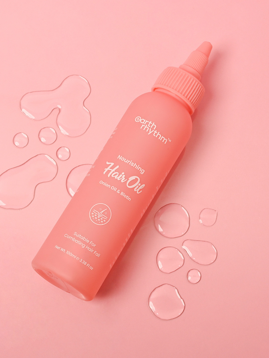 Earth Rhythm Onion Biotin Hair Oil with Pumpkin Seed - 100 ml