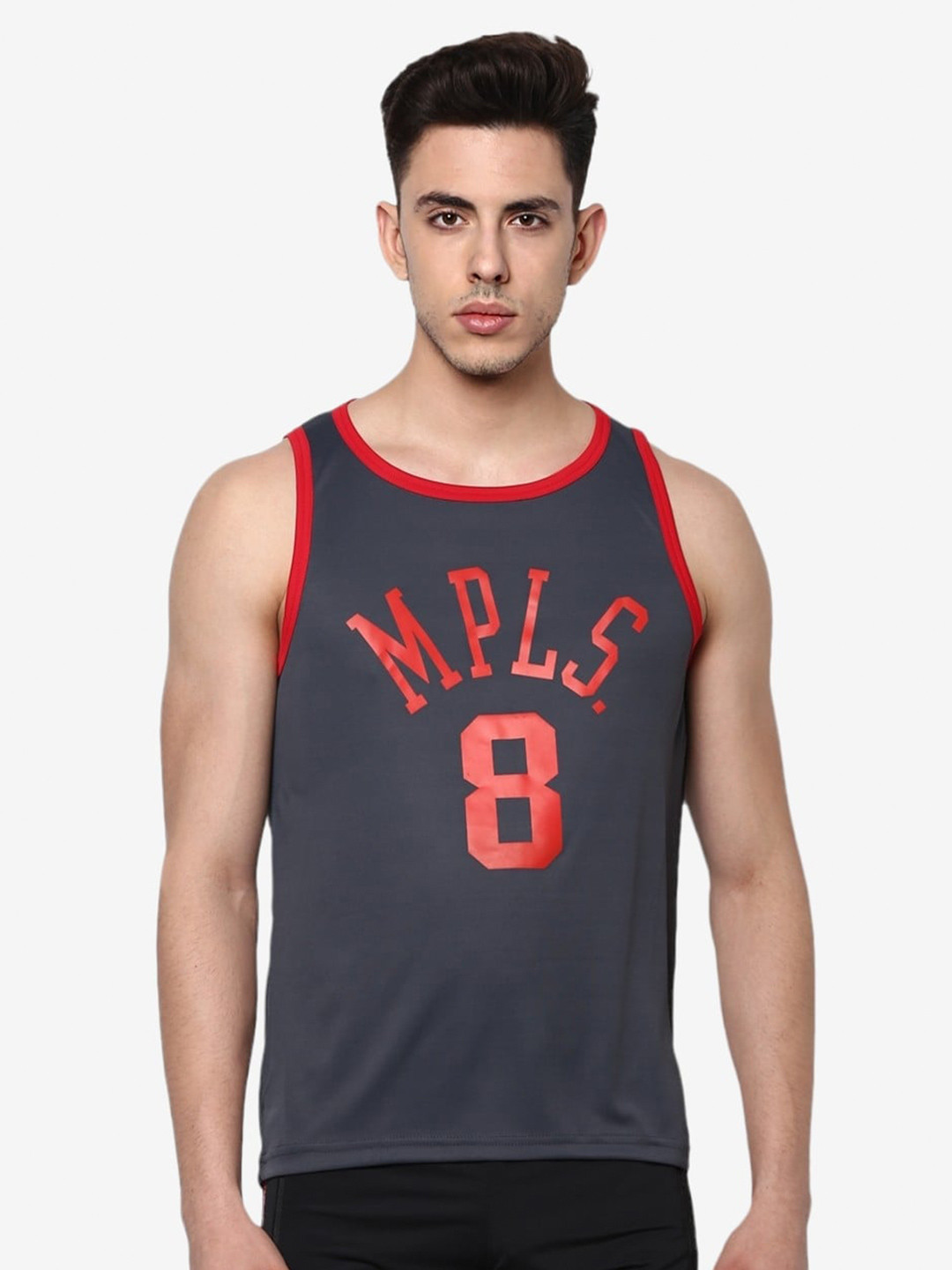 Alan Jones Typography Printed Sports T-shirt