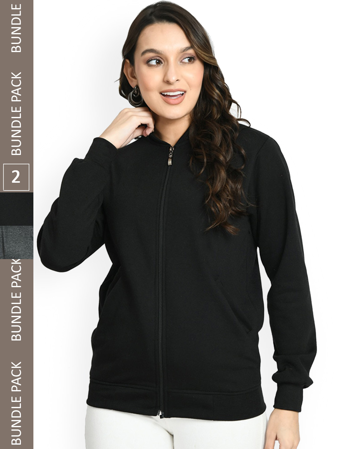 IndiWeaves Pack Of 2 Lightweight Bomber Jacket