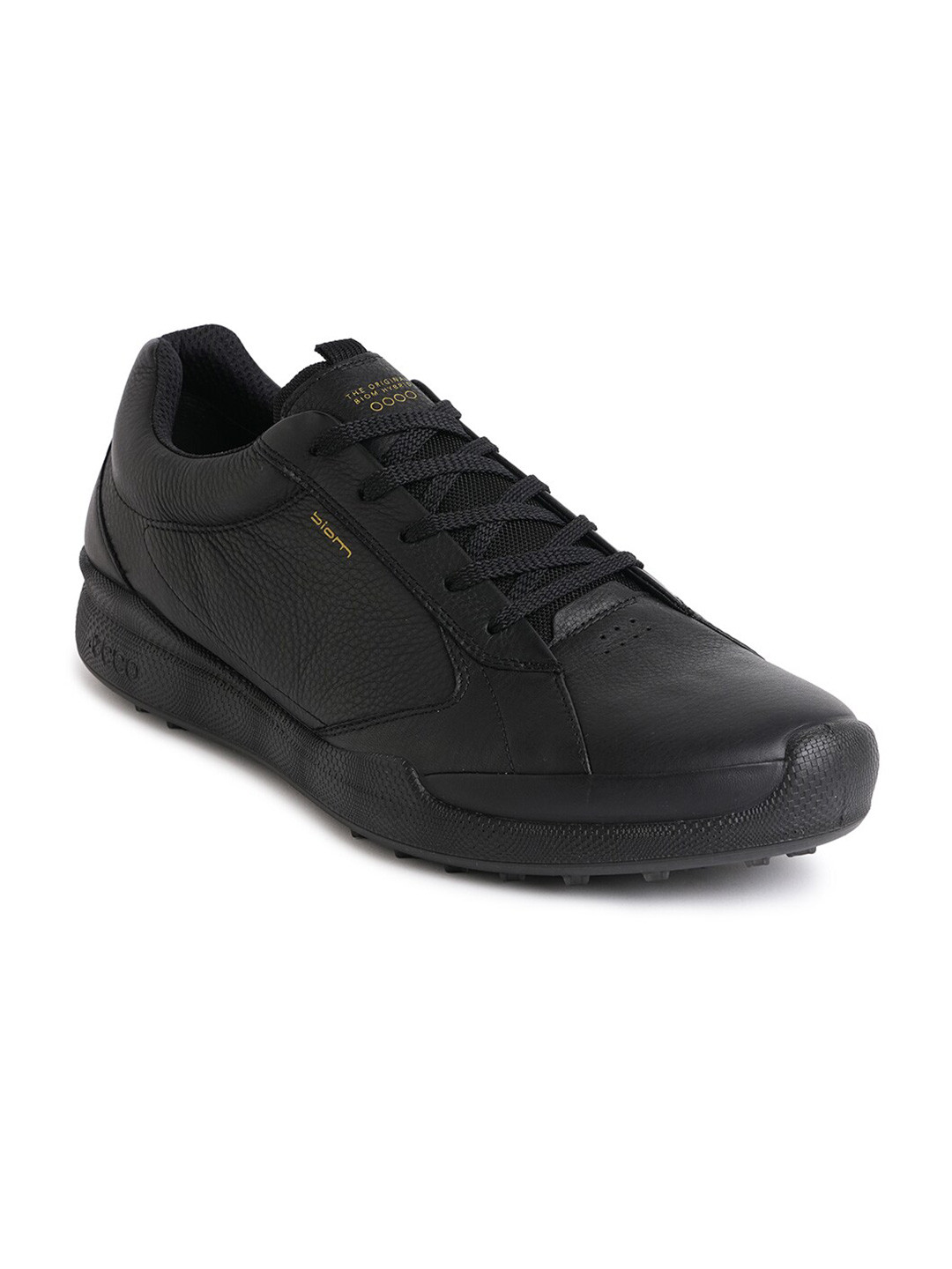ECCO Men Biom Hybrid Black Leather Regular  Golf Shoes