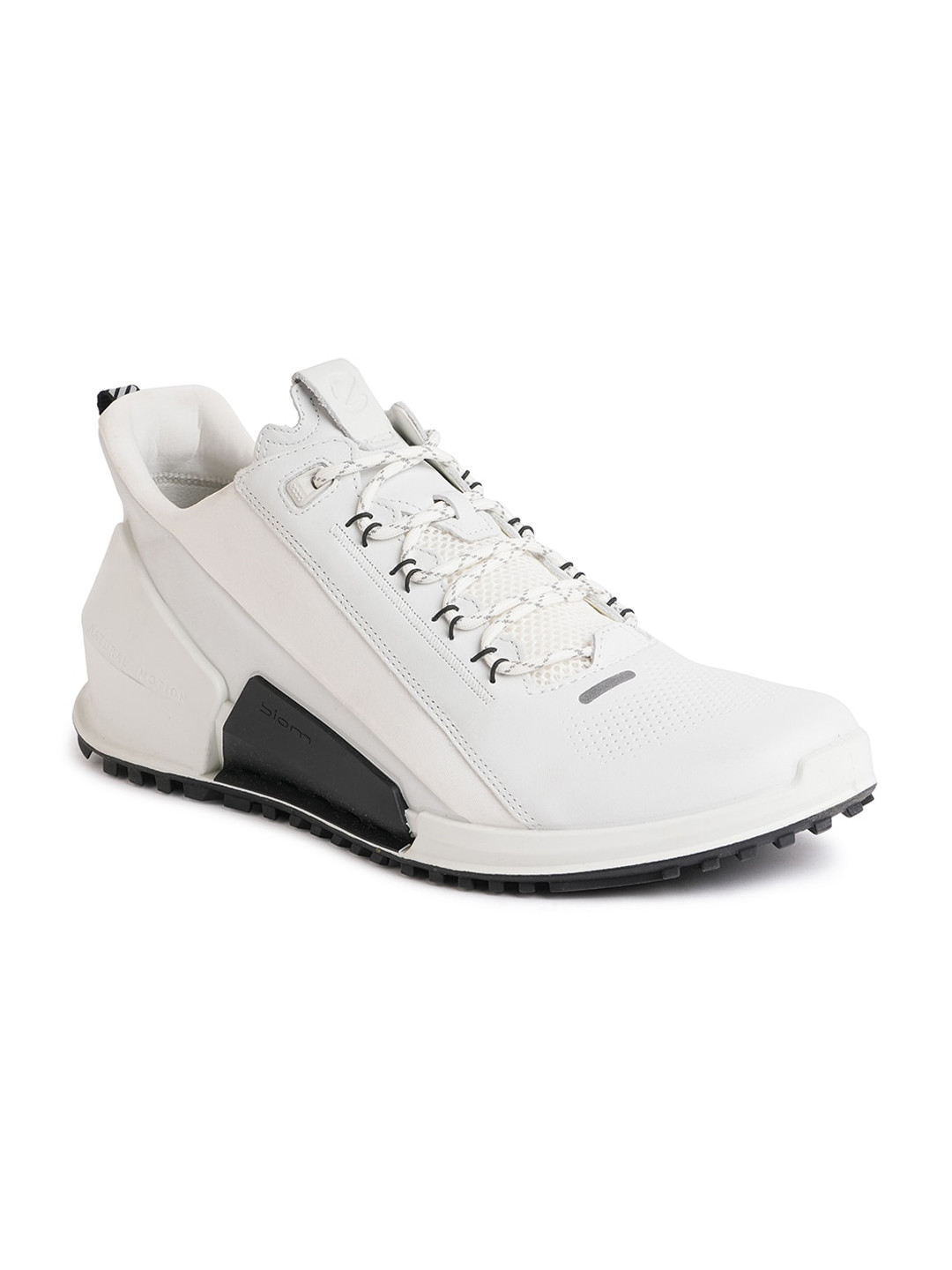 ECCO Men Biom 2.0 White Leather Regular Sneakers
