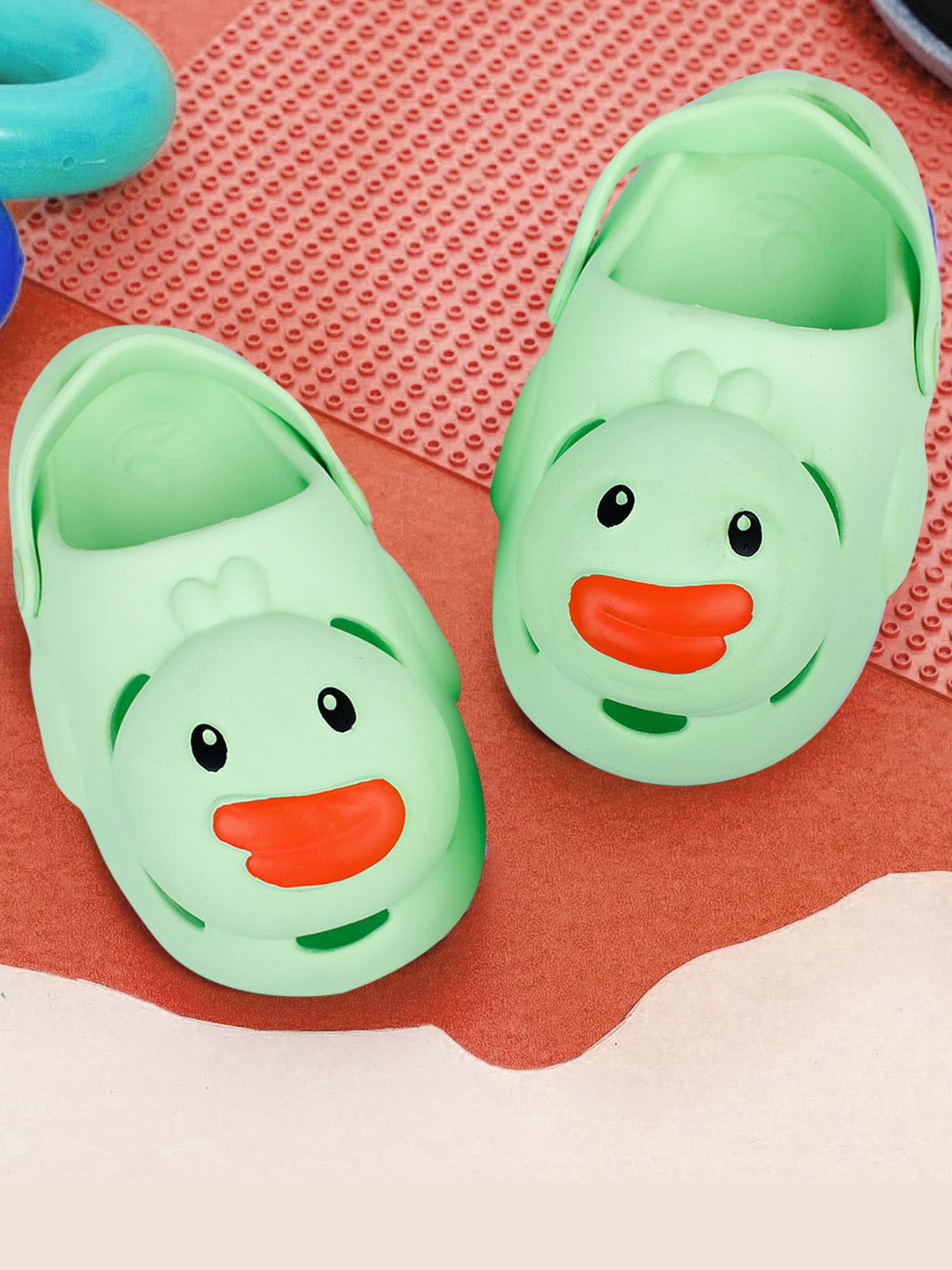 Baby Moo Kids Duck Waterproof & Anti-Skid Clogs