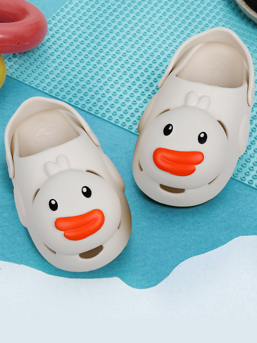 Baby Moo Kids Swimming Duck Waterproof Anti-Skid Clogs