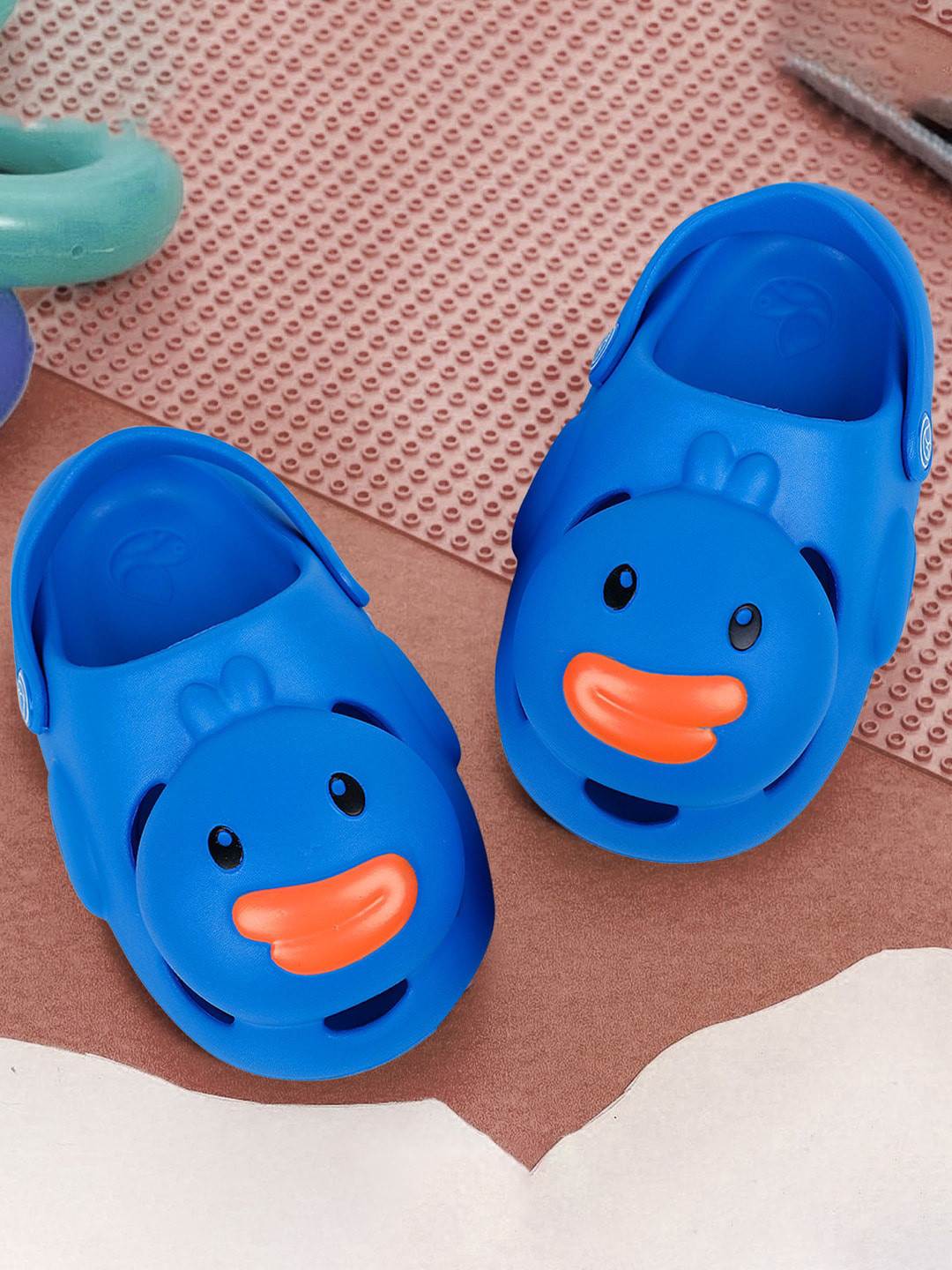 Baby Moo Kids Duck Waterproof & Anti-Skid Clogs
