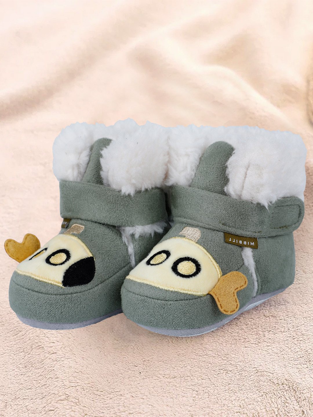 Baby Moo Infants Submarine Patterned Soft Anti-Slip Booties