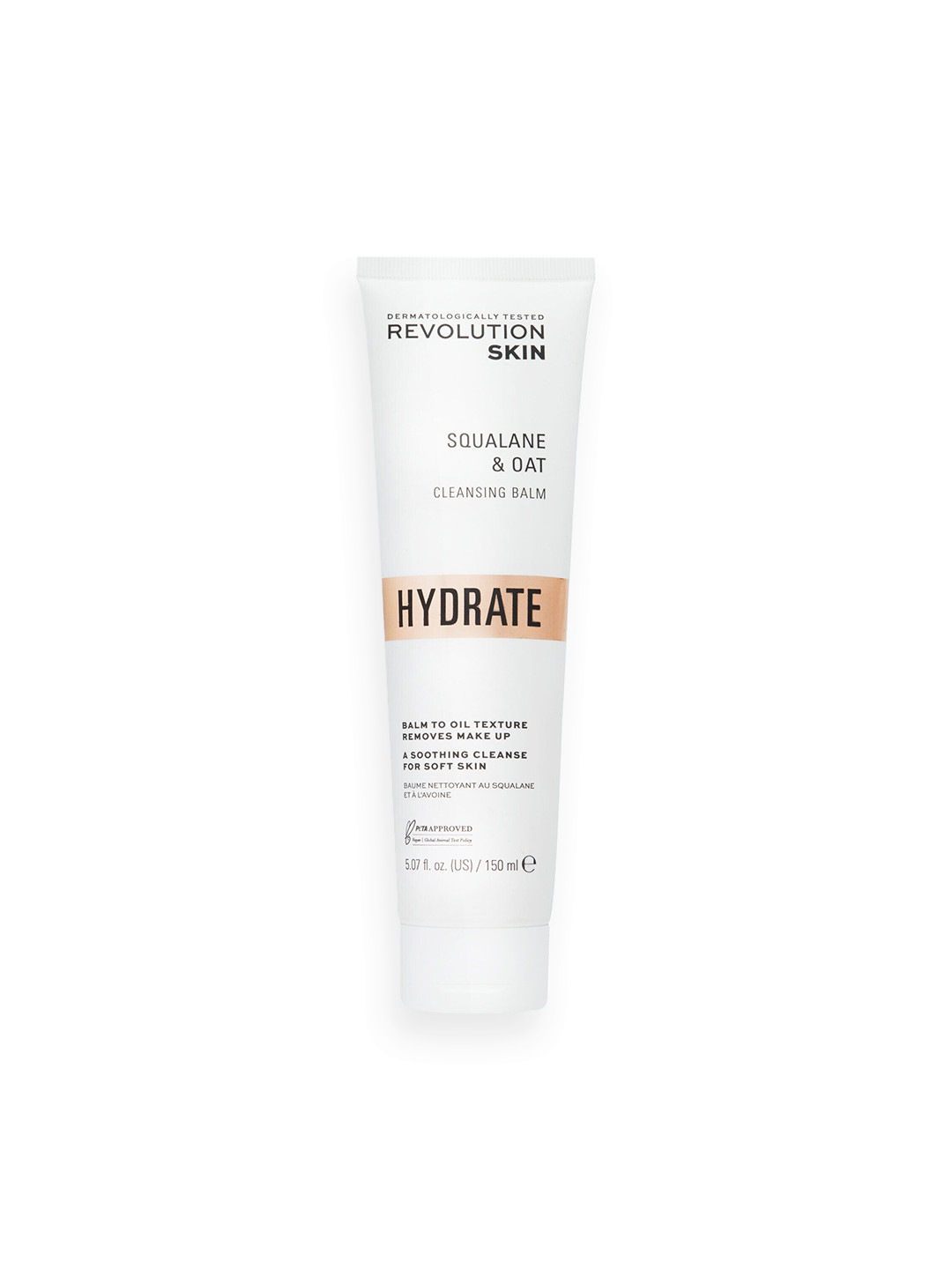 Makeup Revolution London Skincare Hydrate Squalane & Oat Cleansing Balm - 150ml