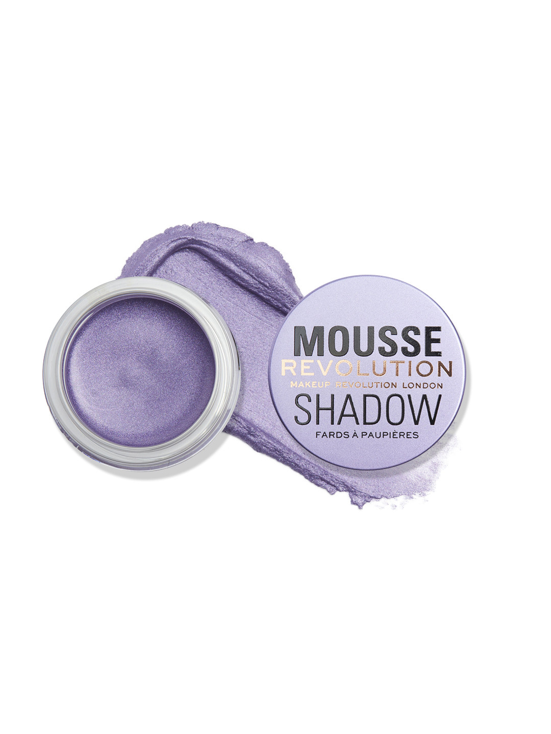 Makeup Revolution London Non-Sticky Creamy Whipped Mousse Eyeshadow 4g - Lilac