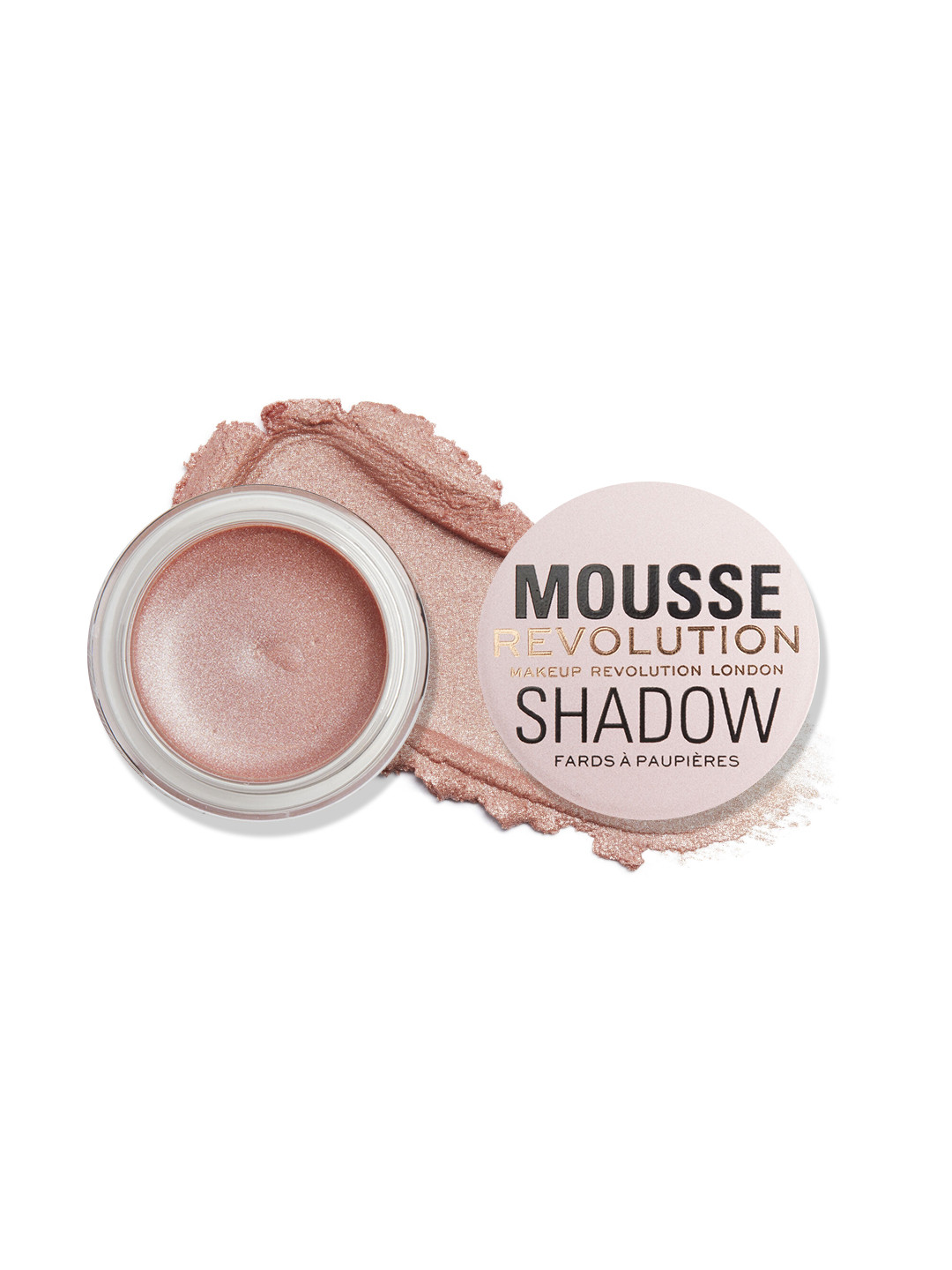 Makeup Revolution London Non-Sticky Creamy Whipped Mousse Eyeshadow 4g - Champagne