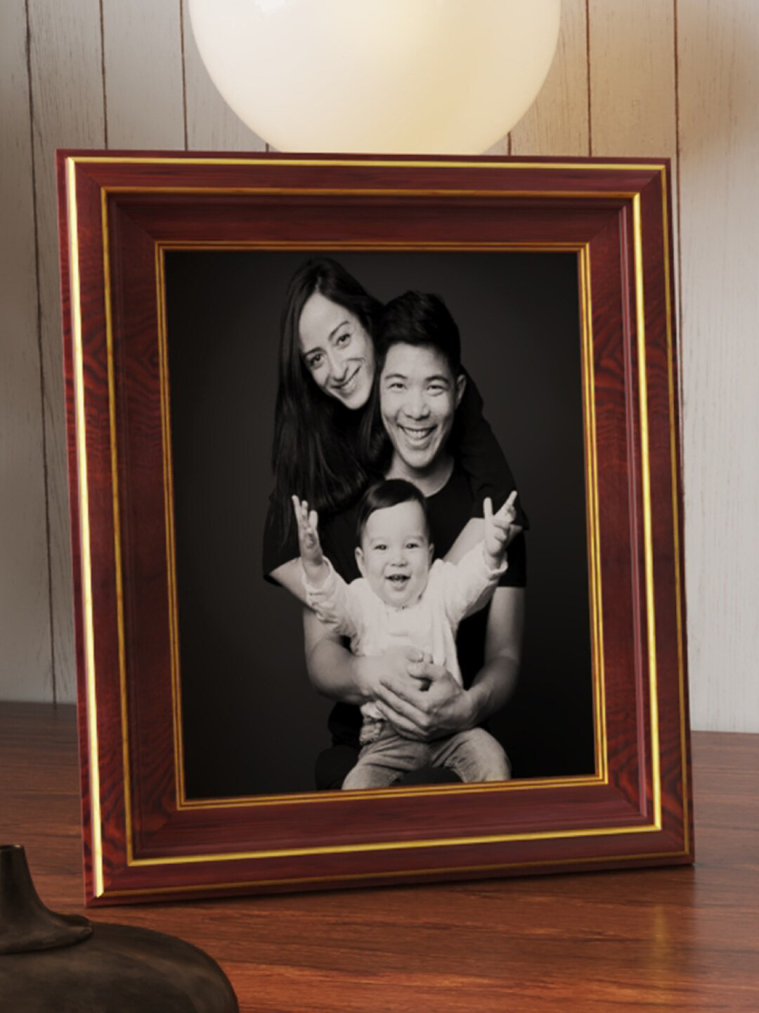Art Street Brown & Yellow Table-Top Photo Frame