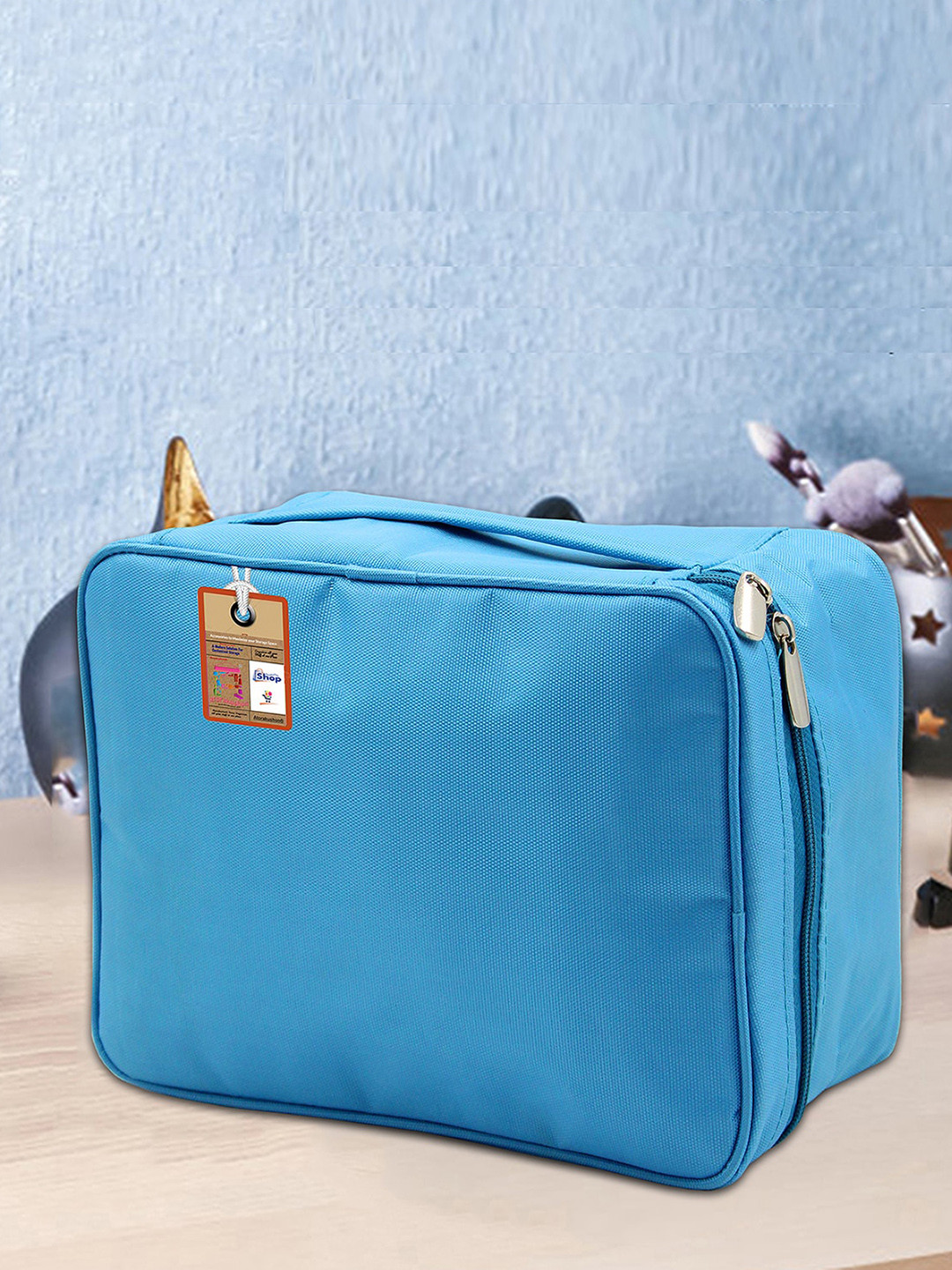 atorakushon Unisex Water Resistant Travel Vanity Pouch Accessory Storage Bag