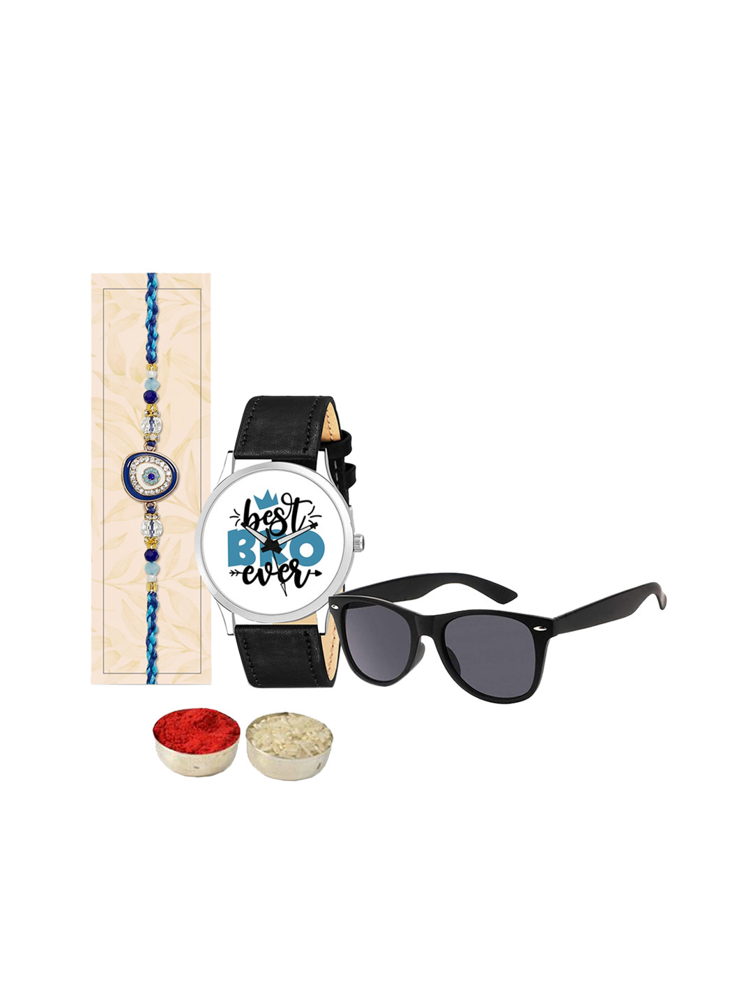 Relish Men Rakhi With Watch & Sunglass