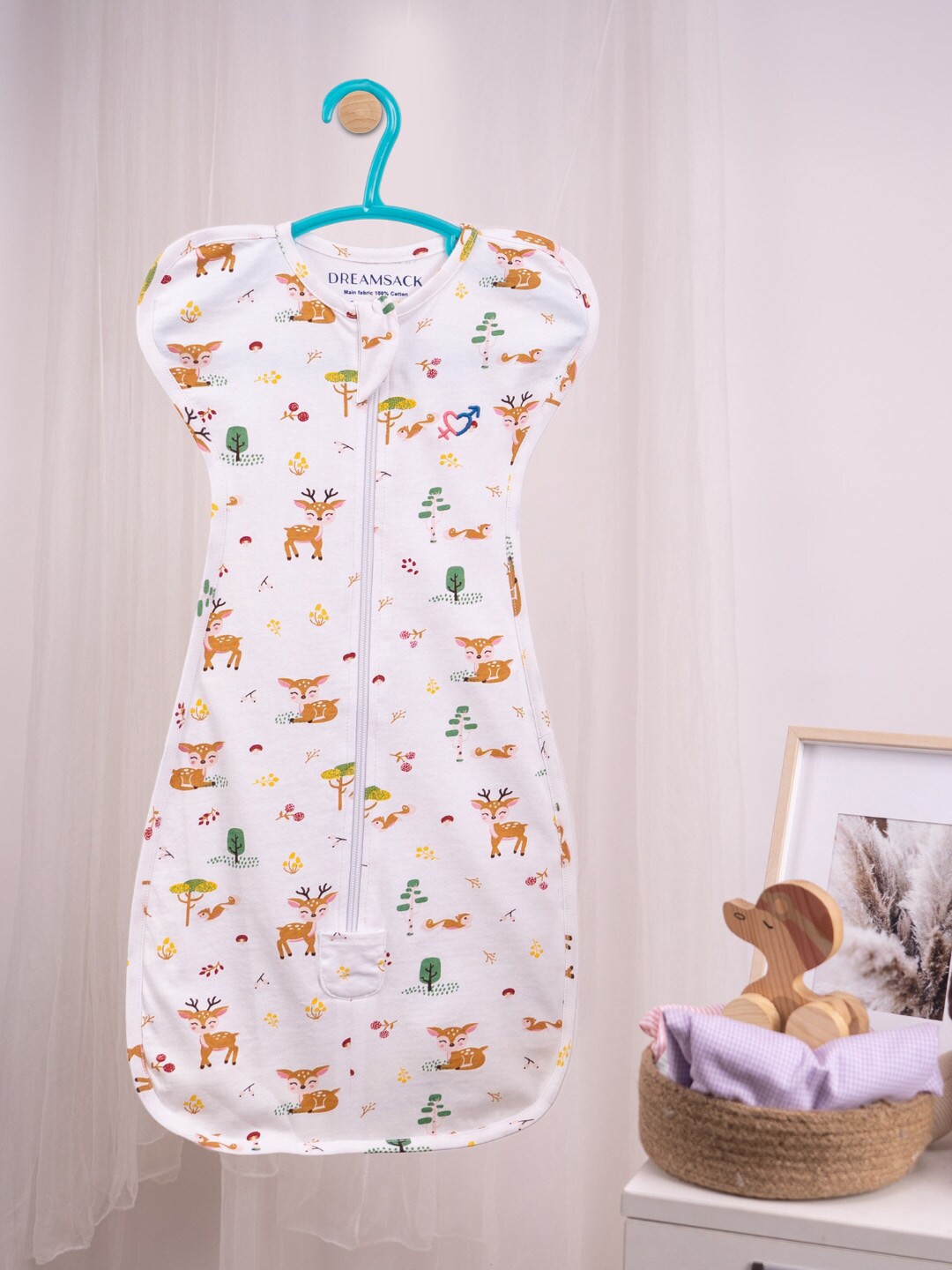 haus & kinder Printed Pure Cotton Baby Sleeping Bag