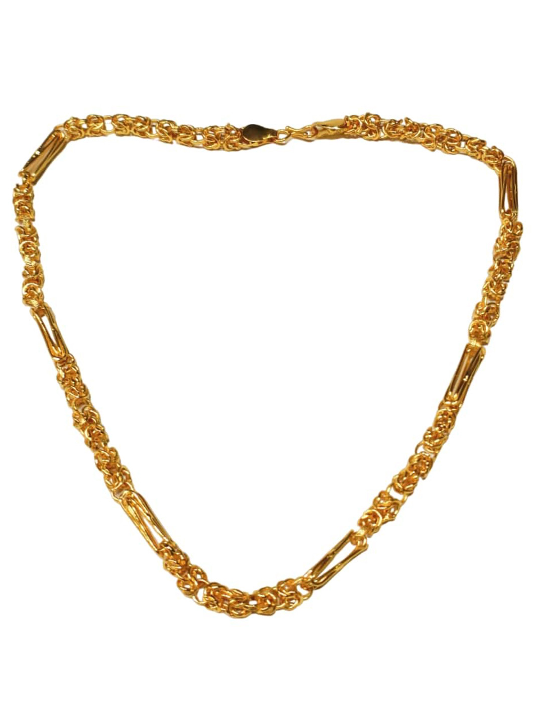 FEMMIBELLA Men Gold-Plated Minimal Chain