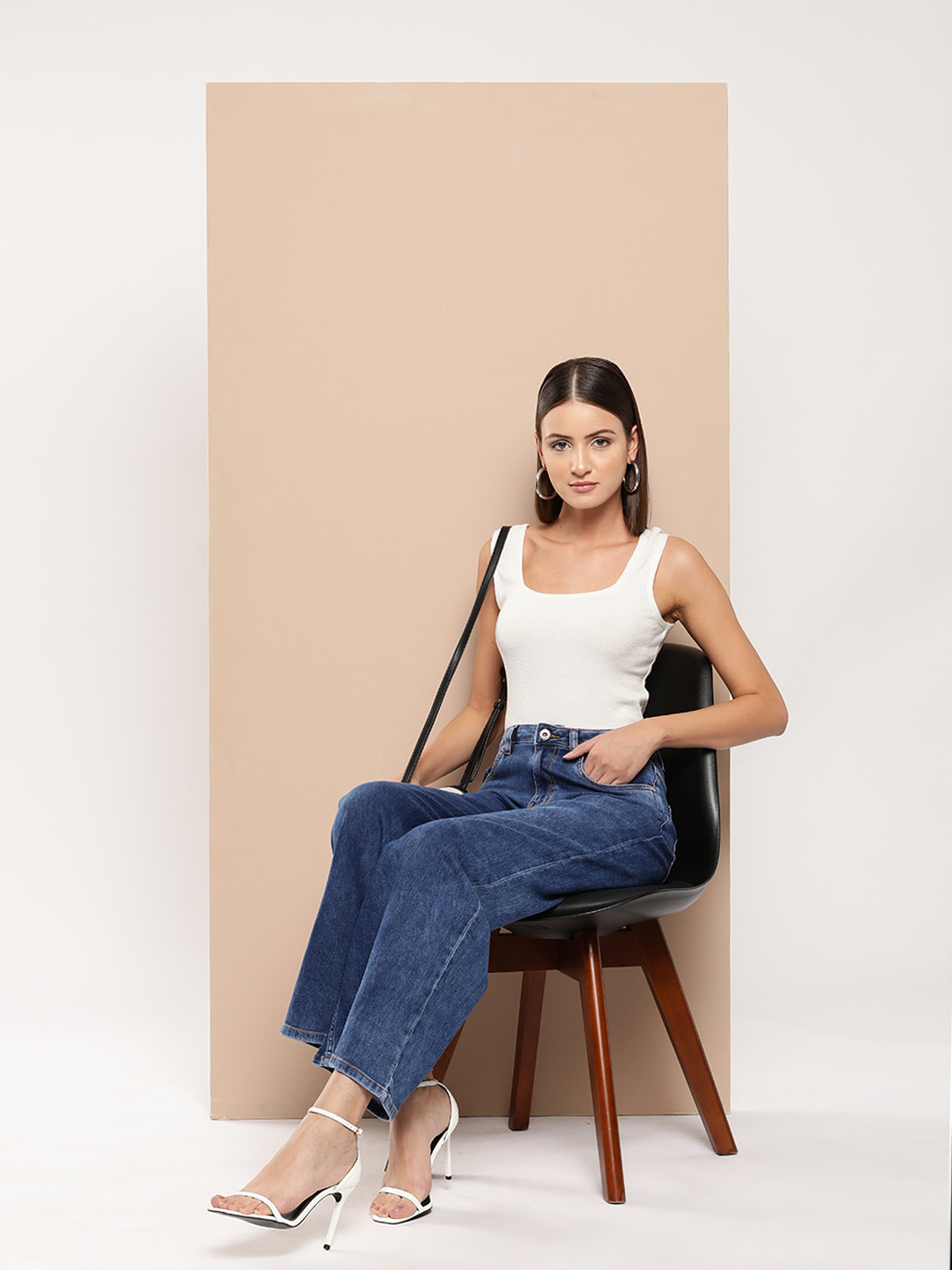 Chemistry Women Mid-Rise Wide Leg Jeans