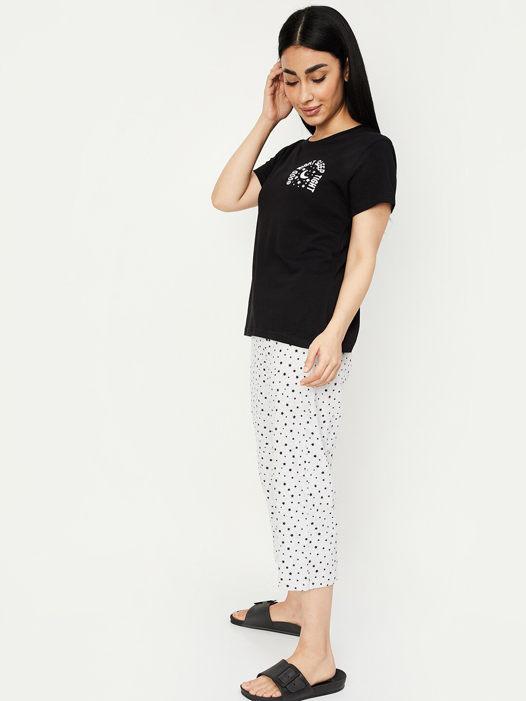 max Graphic Printed Night suit