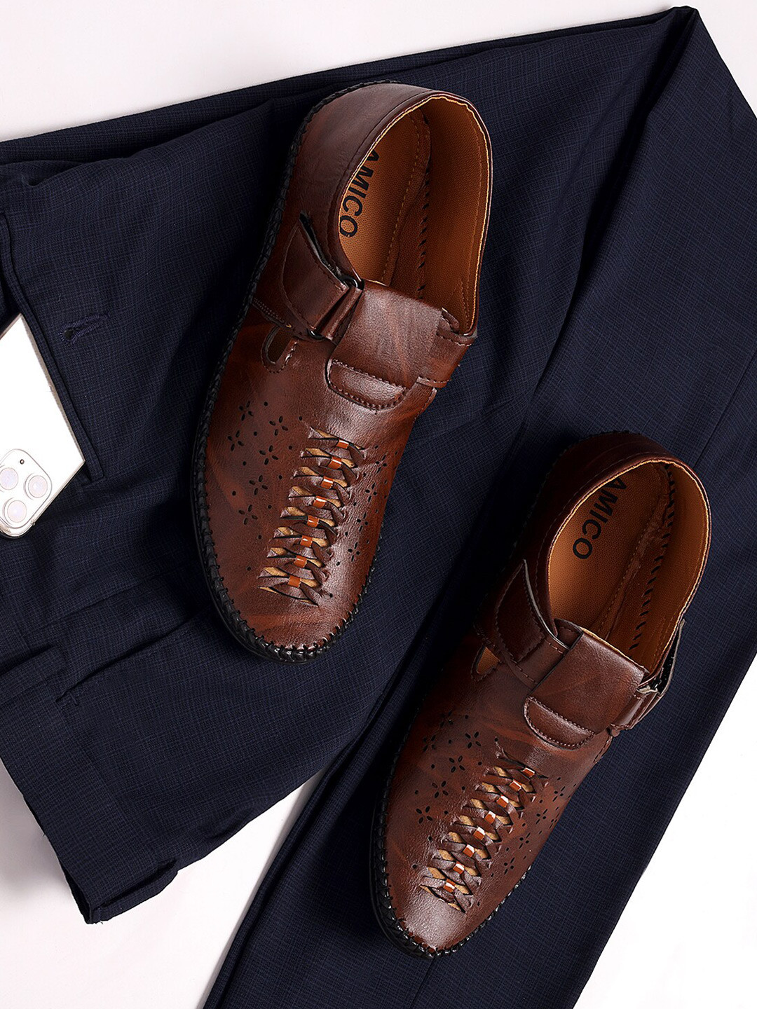 AMICO PU Shoe-Style Sandals