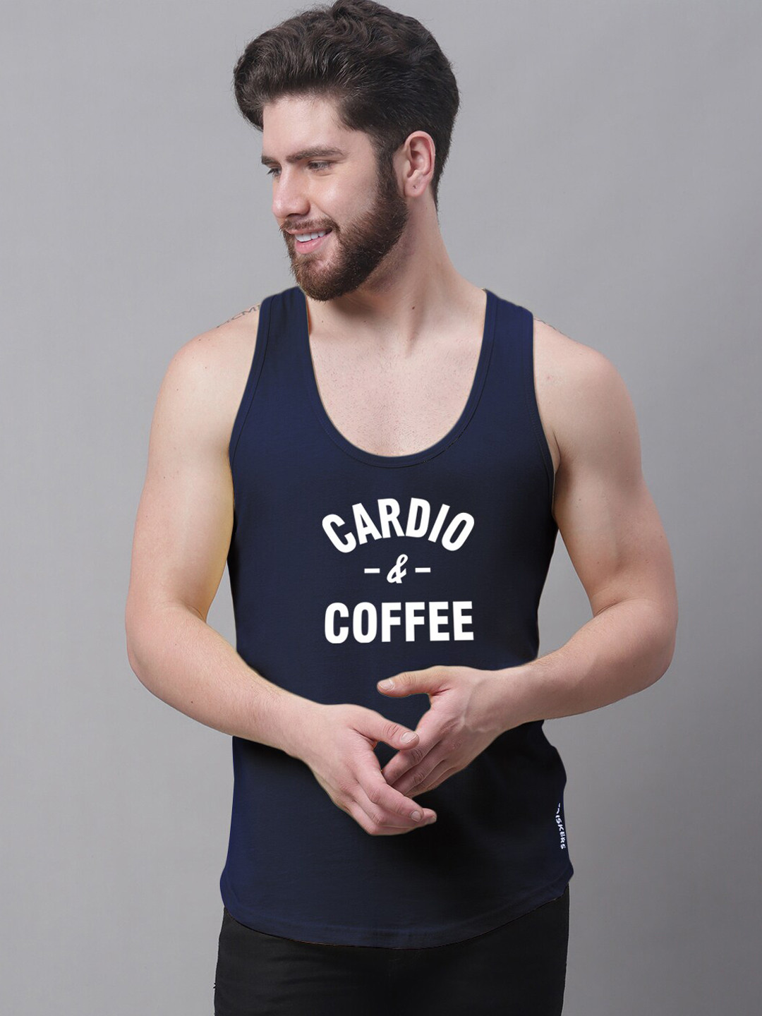 Friskers Printed Skin Friendly Pure Cotton Innerwear Vests