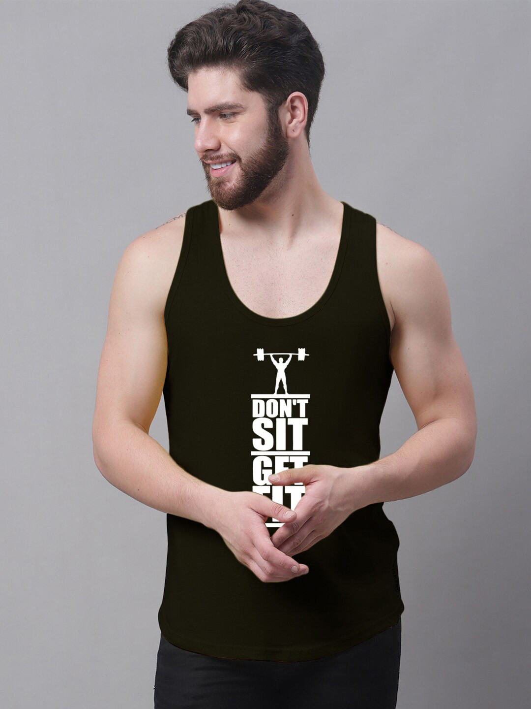 Friskers Printed Skin Friendly Pure Cotton Innerwear Vests