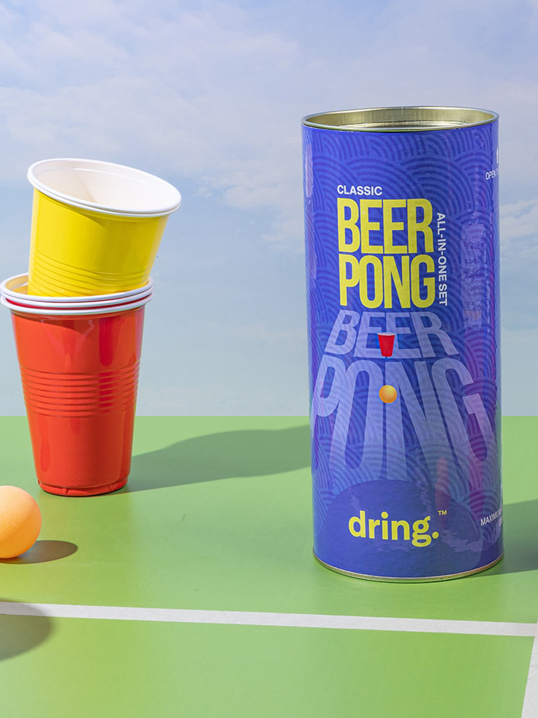 Dring Beer Pong All in one Beer Pong Set
