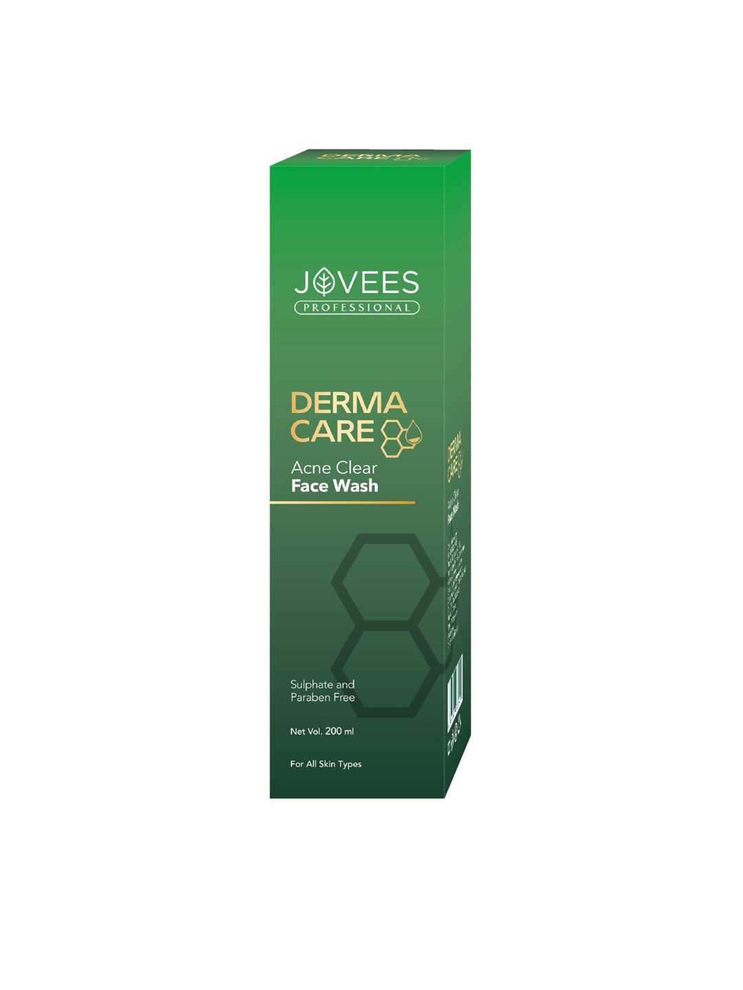 Jovees Derma Care Acne Clear Face Wash For All Skin Types - 200ml