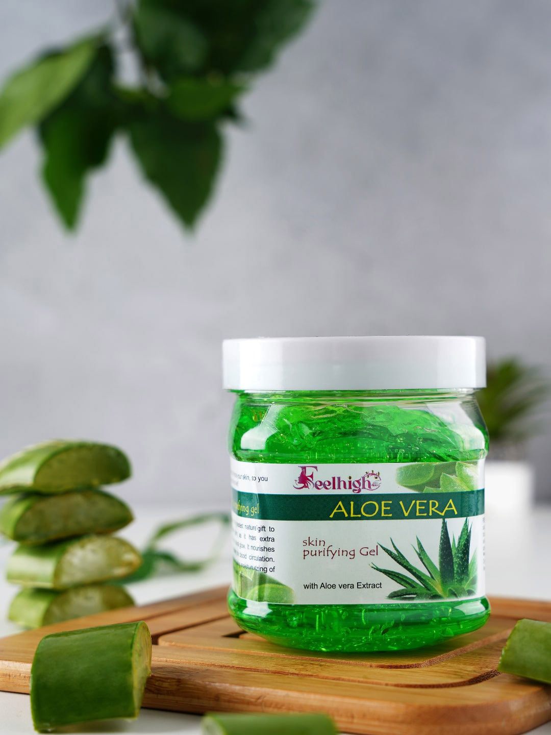 FEELHIGH Aloe Vera Skin Purifying Face Gel - 500 ml