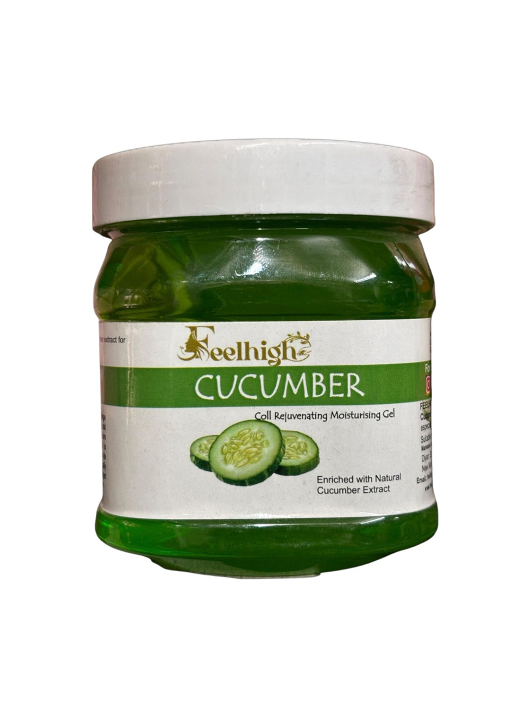 FEELHIGH Cucumber Skin Purifying Face & Body Gel - 500 ml