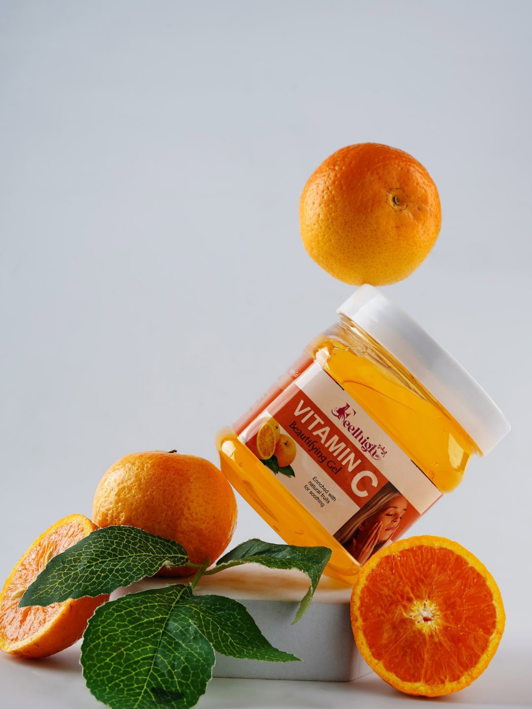 FEELHIGH Vitamin C Skin Brightening Gel with Aloe Vera - 500 ml