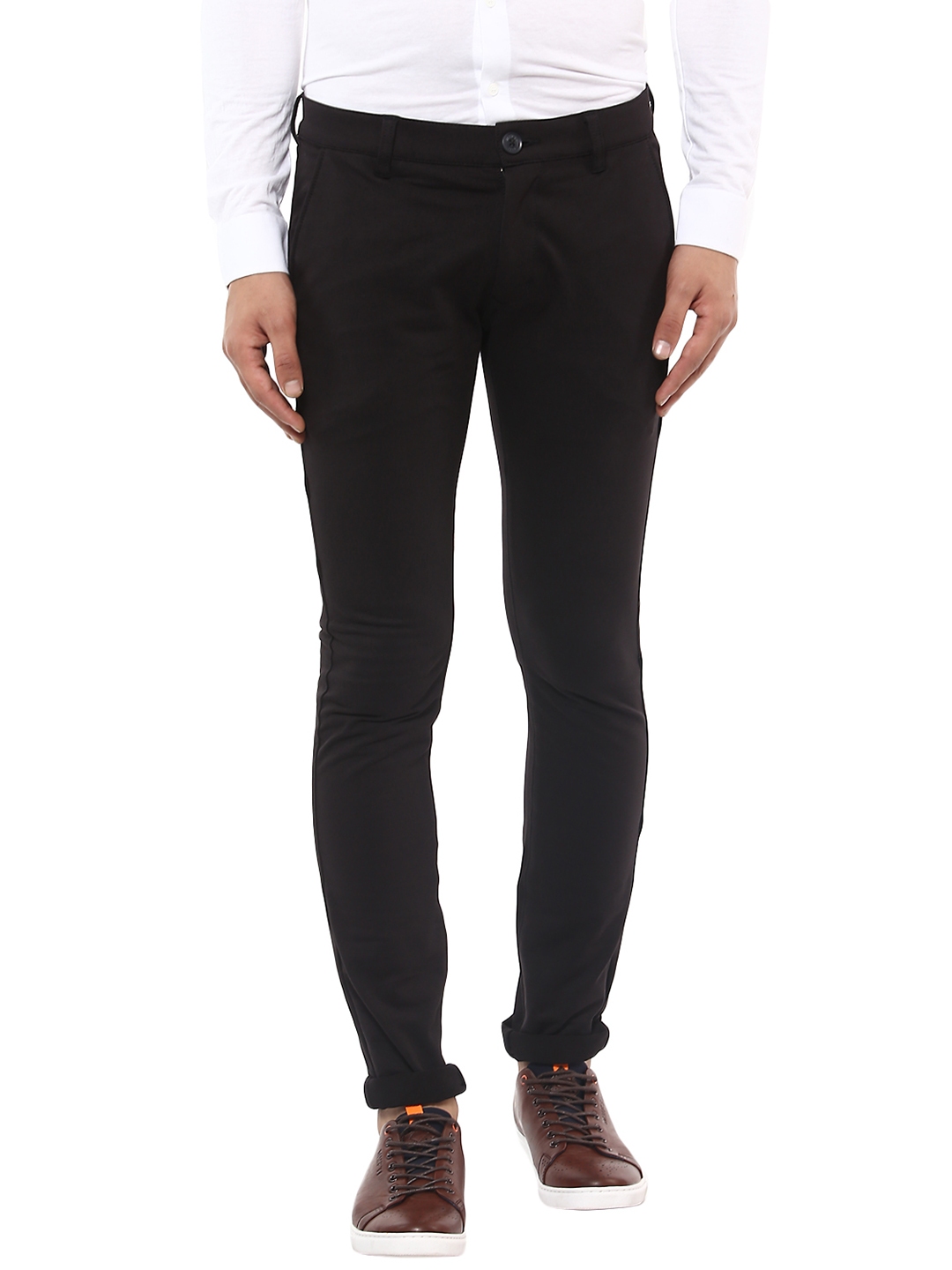 Buy MUFTI Mens Chino Slim Casual Pants MFT17079N0101Black32 at  Amazonin