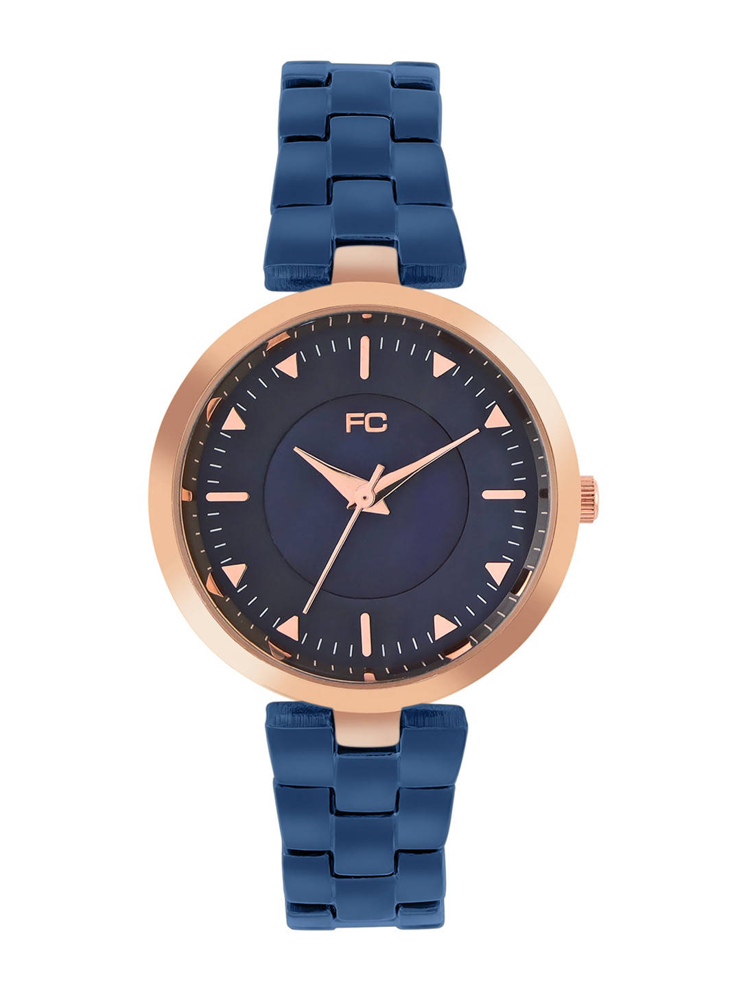 French Connection Women Round Analogue Watch FCN00079C