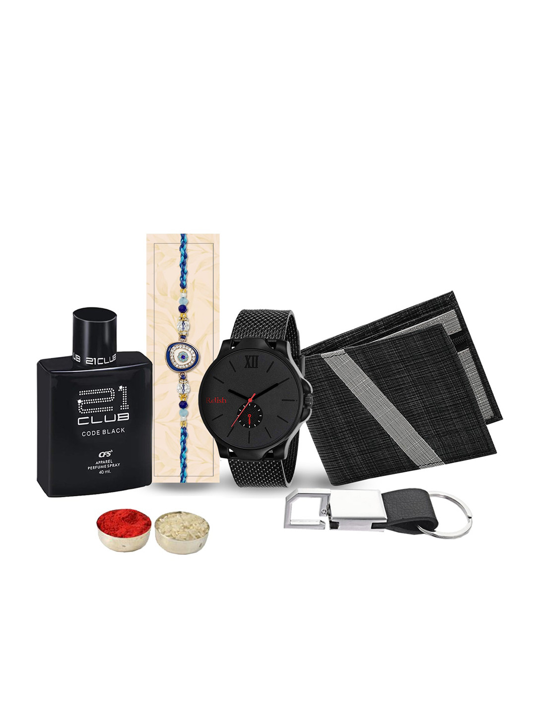 Relish Men Rakhi With Hamper Gift Box