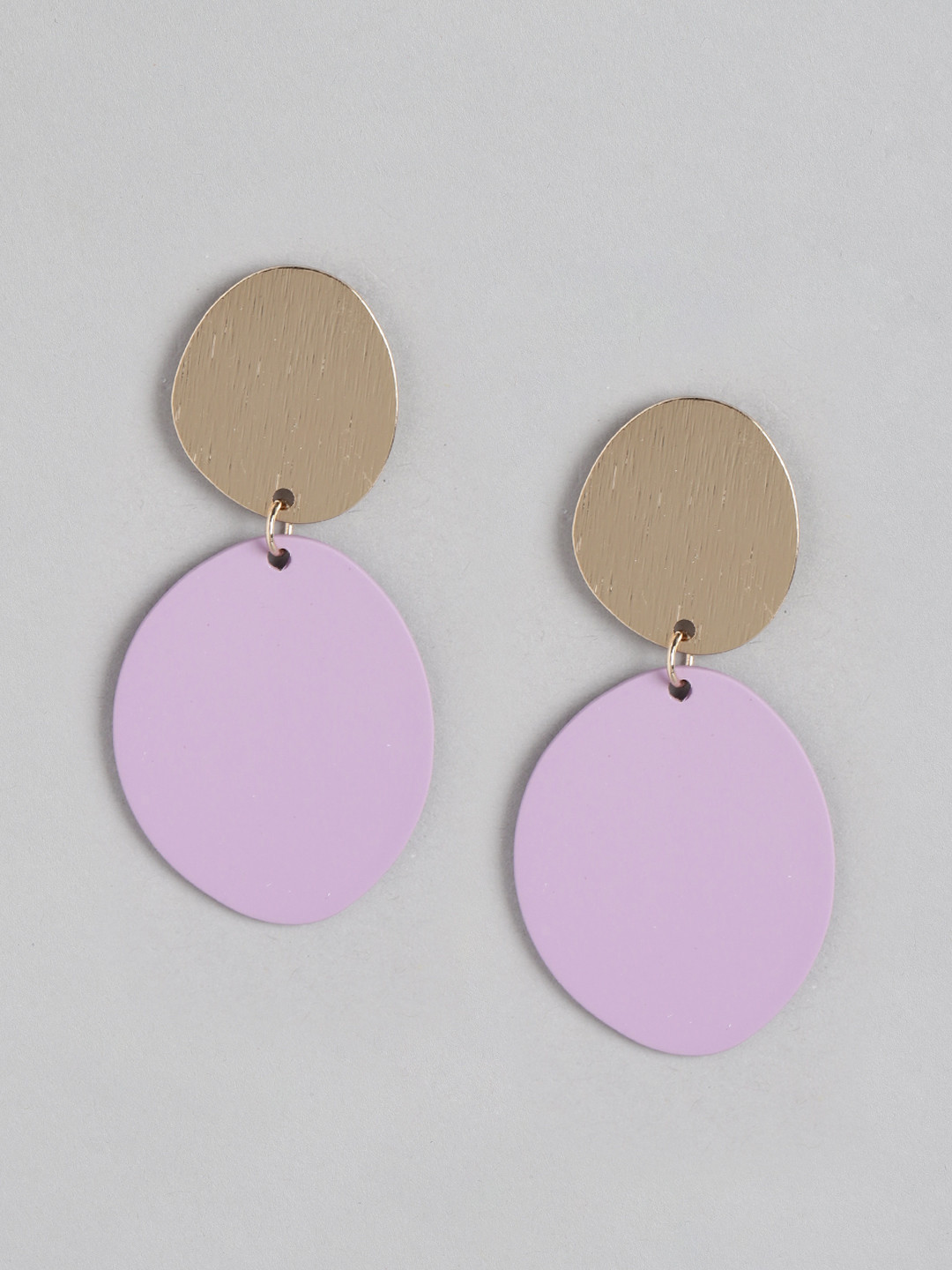 Forever New Gold-Plated Geometric Drop Earrings