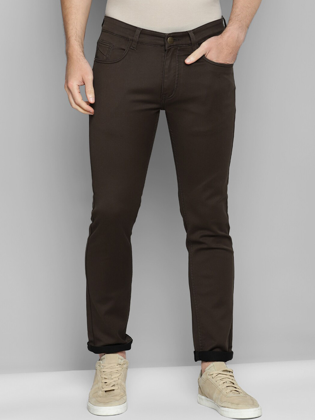 Allen Cooper Mens Regular Comfort Stretchable Cotton Jeans